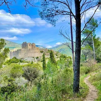 호스텔 Xl Familles Et Groupes Sous Peyrepertuse Duilhac