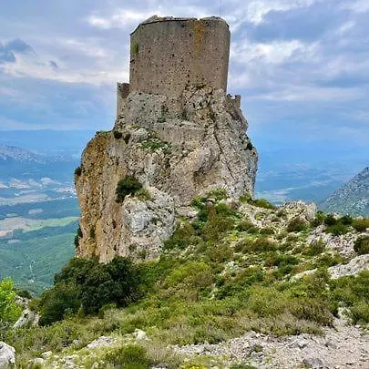 Xl Familles Et Groupes Sous Peyrepertuse Vandrarhem *